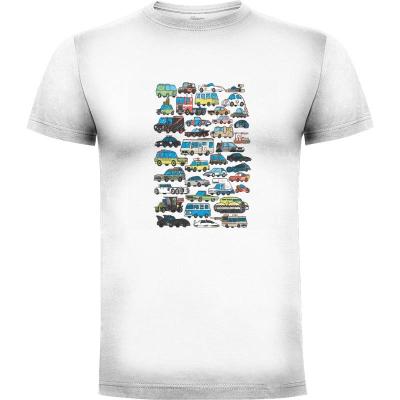 Camiseta Famous cars - Camisetas regreso al futuro