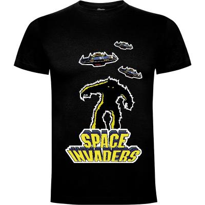 Camiseta Space Invaders Arcade - Camisetas Videojuegos
