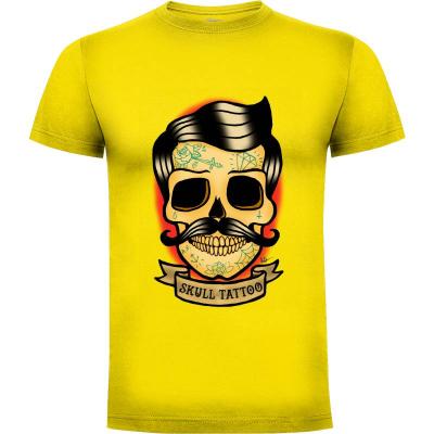 Camiseta Old Skull Tattoo - Camisetas Adrian Filmore