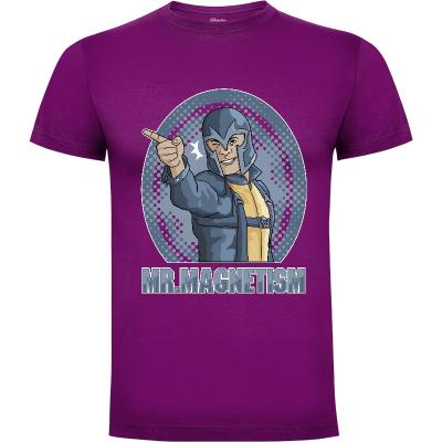 Camiseta Mr Magnetism (por Andres M Valle) - Camisetas Comics