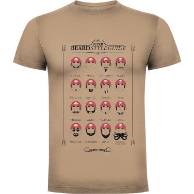 Camiseta Super beard styles (por Azafran) - Camisetas Azafran