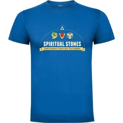 Camiseta Spiritual Stones (por Azafran) - Camisetas Videojuegos