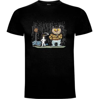 Camiseta Donde vive Totoro (por Jalop) - Camisetas Jalop