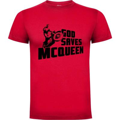 Camiseta God Saves McQueen (por dutyfreak) - Camisetas DutyFreak