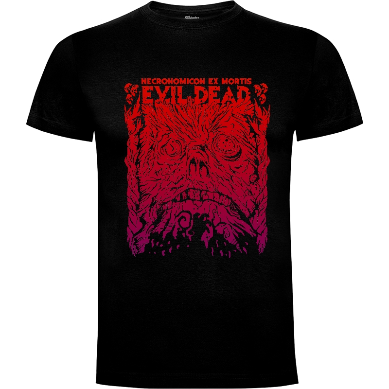 Camiseta Necronomicon Ex Mortis (Rojo Sangre)