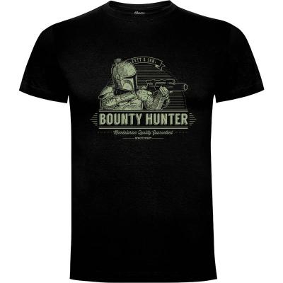 Camiseta Galactic Bounty Hunter - Camisetas Cine