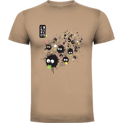 Camiseta Makkuro Kurosuke Ink - Camisetas Divertidas