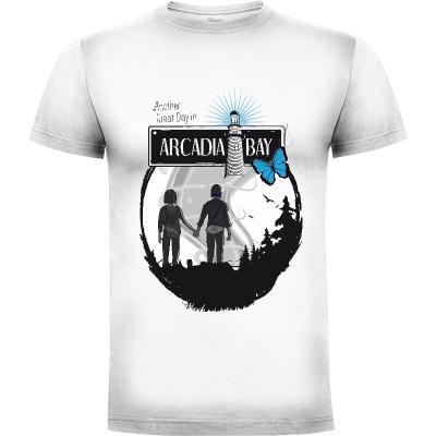 Camiseta Life is Strange Arcadia Bay - Camisetas Gualda Trazos