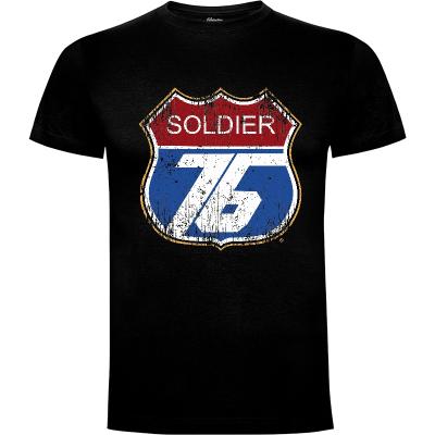 Camiseta Over Route 76 - Camisetas Videojuegos