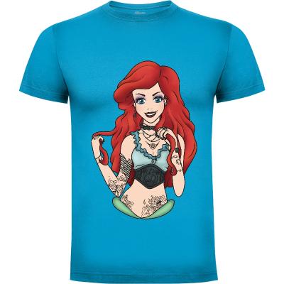 Camiseta Punk Ariel - Camisetas Dibujos Animados