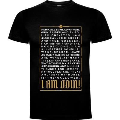 Camiseta I am Odin! - II - Camisetas Series TV