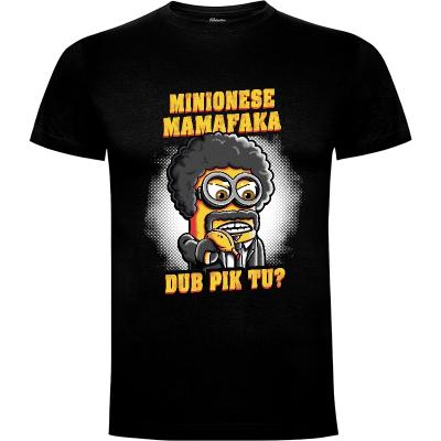 Camiseta Minionese Mamafaka - Camisetas Dibujos Animados
