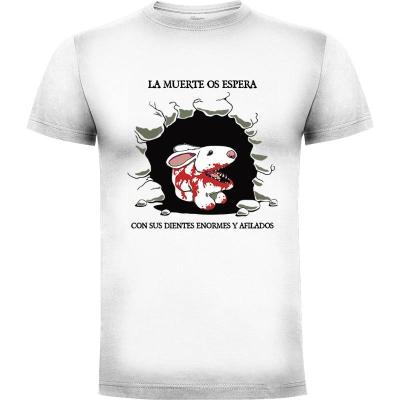 Camiseta Conejo Asesino - Camisetas Cine