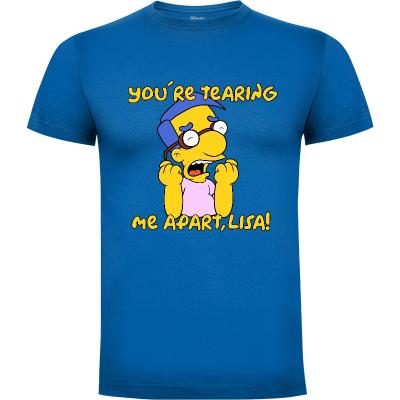 Camiseta Milhouse Wiseau - Camisetas Dibujos Animados