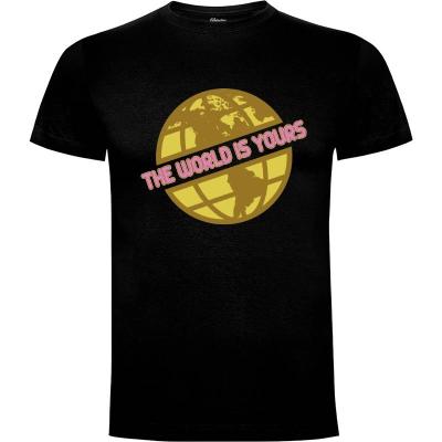 Camiseta The World is Yours - Camisetas Cine