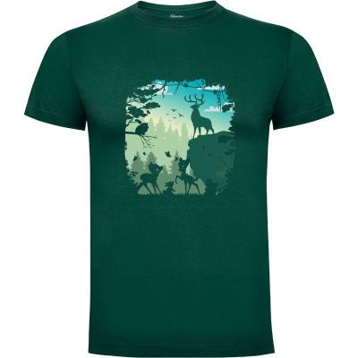 Camiseta Bosque Bambi - Camisetas Srbabu