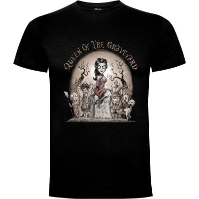 Camiseta Queen Of The Graveyard - Camisetas Saqman