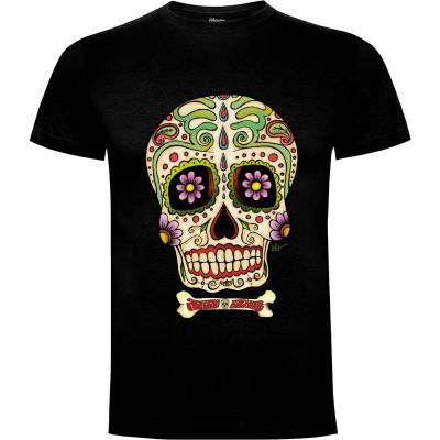 Camiseta CALAVERA MEXICANA - Camisetas Halloween