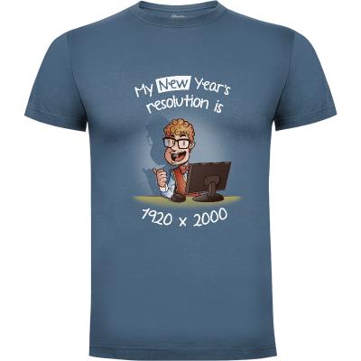 Camiseta RESOLUTION - Camisetas nerd