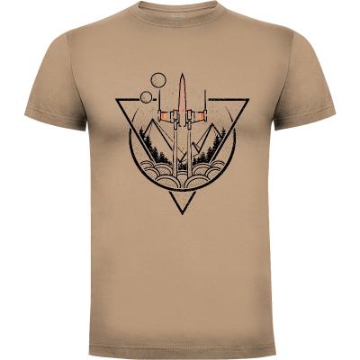 Camiseta geometric wars - Camisetas Frikis