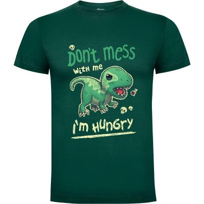 Camiseta Hungry Raptor - Camisetas Cute