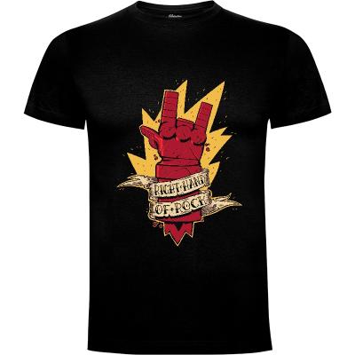 Camiseta Right Hand of Rock - Camisetas hero