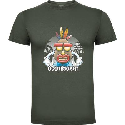 Camiseta Akuaku potato - Camisetas Trheewood - Cromanart