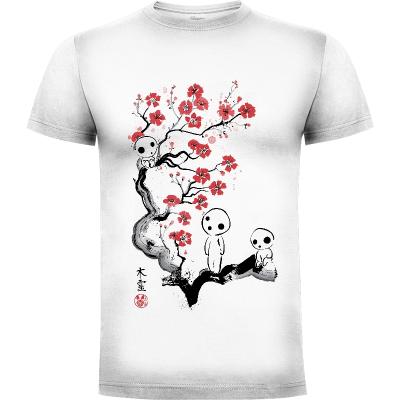 Camiseta Little Forest Spirits - Camisetas totoro