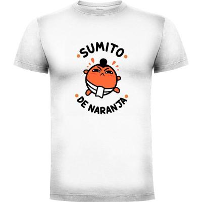 Camiseta Sumito de Naranja - Camisetas Graciosas
