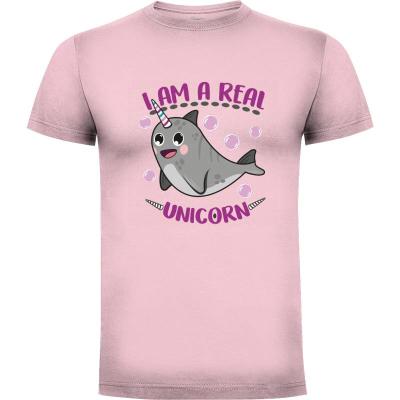 Camiseta Unicornio real - Camisetas Srbabu