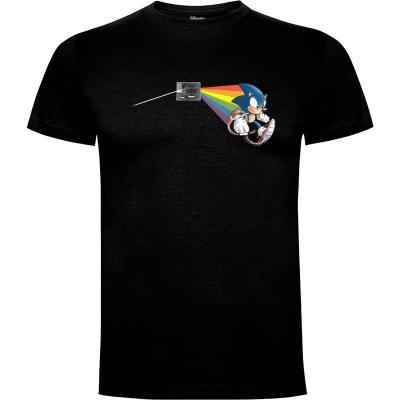Camiseta The dark side of the Sonic - Camisetas Trheewood - Cromanart