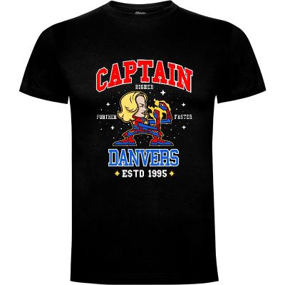 Camiseta Captain Danvers - Camisetas Frikis