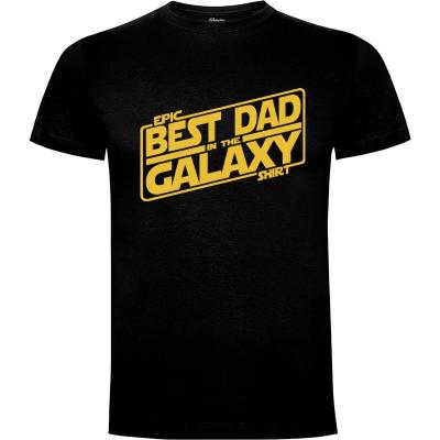 Camiseta Best Dad in the galaxy - Camisetas Melonseta