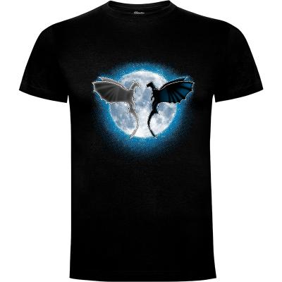 Camiseta Moon Dragons - Camisetas Frikis