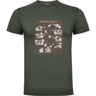Camiseta Bureaucracy - Camisetas Trheewood - Cromanart