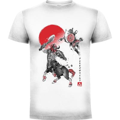 Camiseta Battle in Death Mountain - Camisetas Otaku