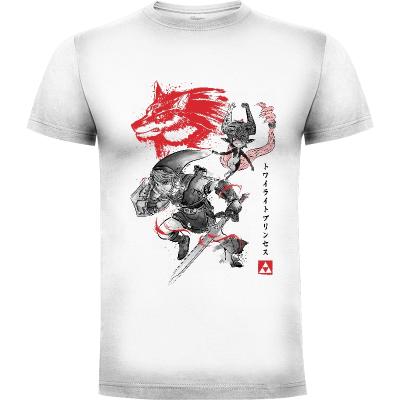 Camiseta Twilight Wolf - Camisetas Otaku