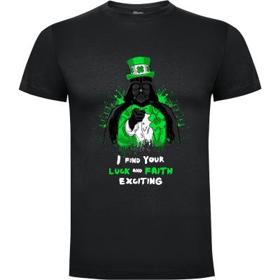 Camiseta Luck and faith - Camisetas Graciosas