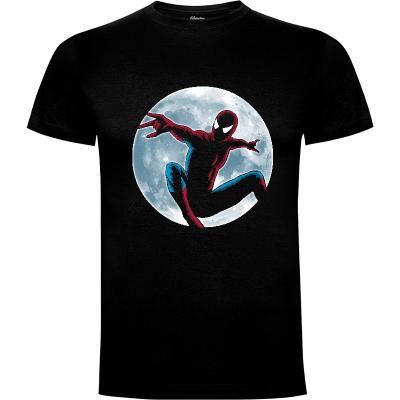 Camiseta Spider Moon - Camisetas Chulas