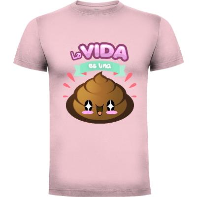 Camiseta Vida  Kawaii  - Camisetas Awesome Wear