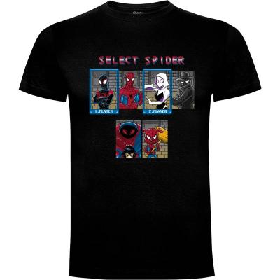 Camiseta Select Spider - Camisetas Frikis