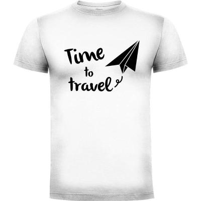 Camiseta Time to travel - Camisetas Originales