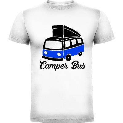 Camiseta Camper Bus - Camisetas Retro