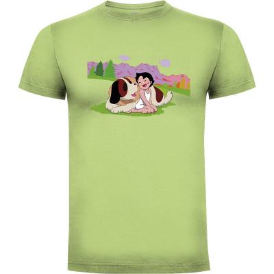 Camiseta Heidi y niebla - Camisetas Dibujos Animados