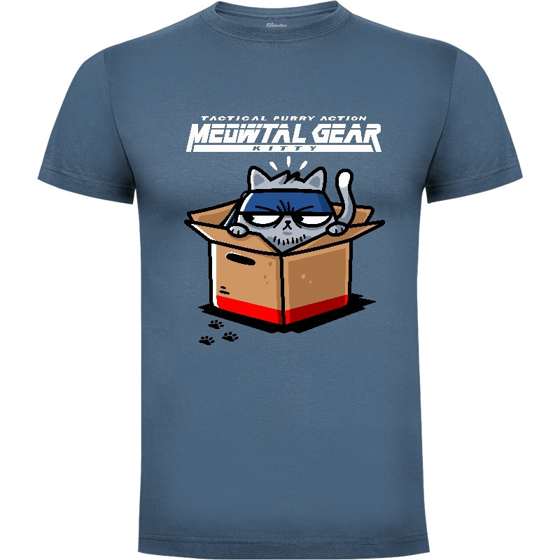 Camiseta Meowtal Gear Solid