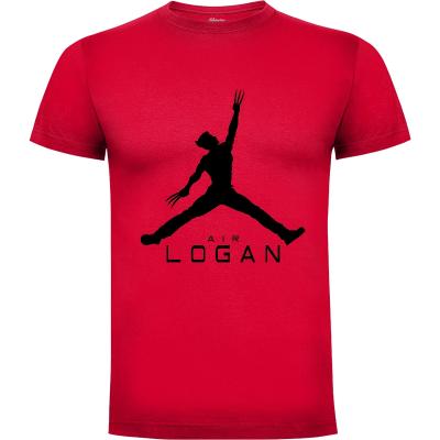 Camiseta Air Logan (Negro) - Camisetas Lallama