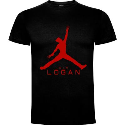 Camiseta Air Logan (Rojo) - Camisetas Frikis