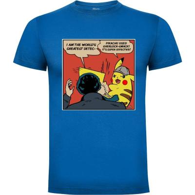 Camiseta PikaSlap Sherlock-edition - Camisetas Graciosas