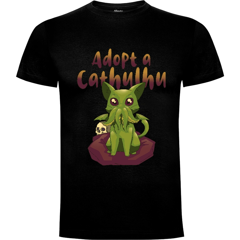 Camiseta Adopt a Cathulhu