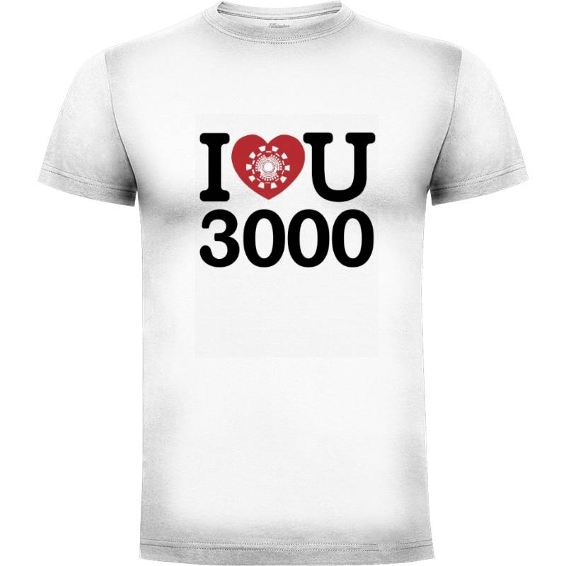 Camiseta I love you 3000